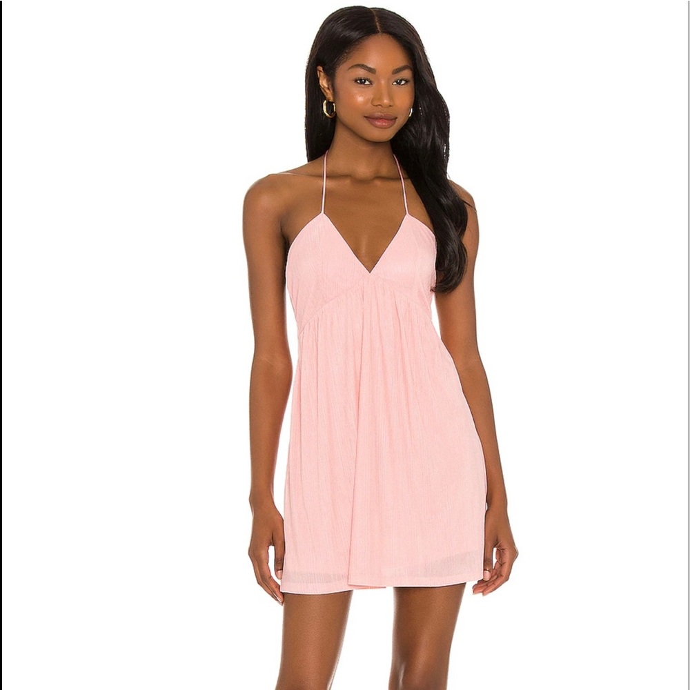LIGHT PINK REVOLVE DRESS